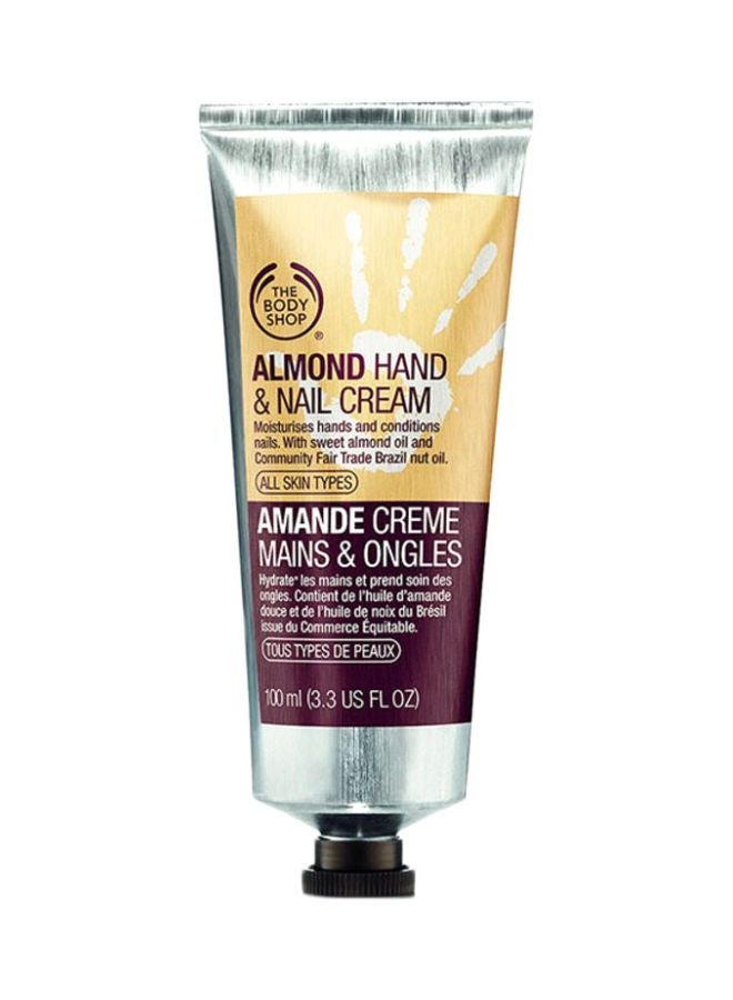 THE BODY SHOP - Almond Hand And Nail Cream 100ml - Image 1