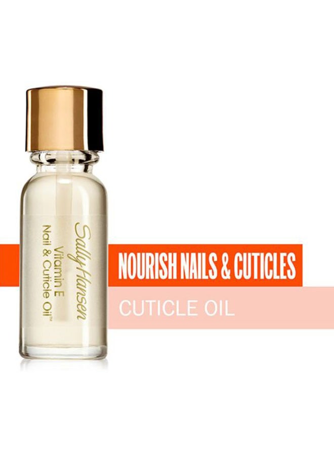 Sally Hansen Vitamin E Nail & Cuticle Oil Nail Treatment Clear  - Image 3