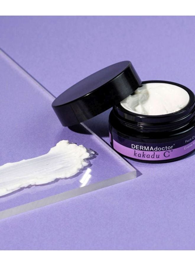 DERMAdoctor Kakadu C Face Creme White 30ml - Image 3