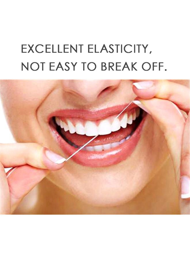 100 pcs Dental Rubber Bands Orthodontic Elastics Braces Teeth Gap Beige
