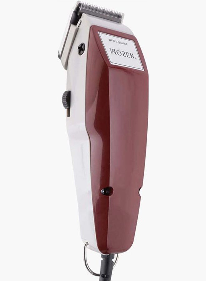 MOSER Professional Hair Clipper Maroon/Grey 10cm  - Image 3