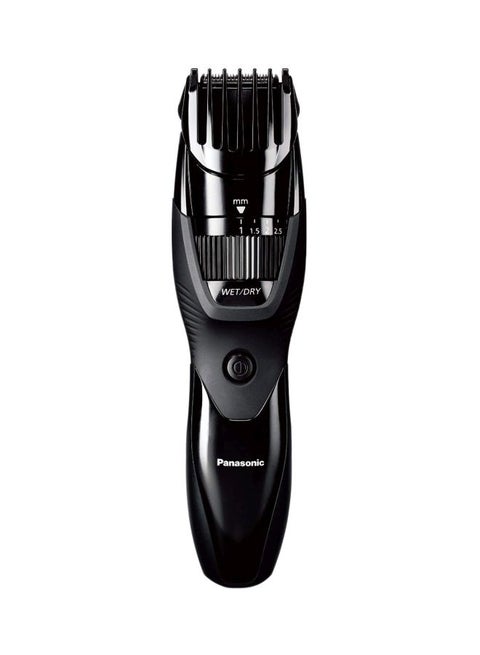 Wet And Dry Electric Beard Trimmer For Men With 19 Cutting Lengths, Er-Gb42 Black 17.7x4.7x4.2cm
