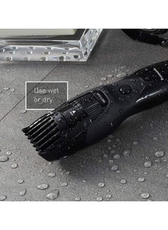 Panasonic Wet And Dry Electric Beard Trimmer For Men With 19 Cutting Lengths, Er-Gb42 Black 17.7x4.7x4.2cm  - Image 4