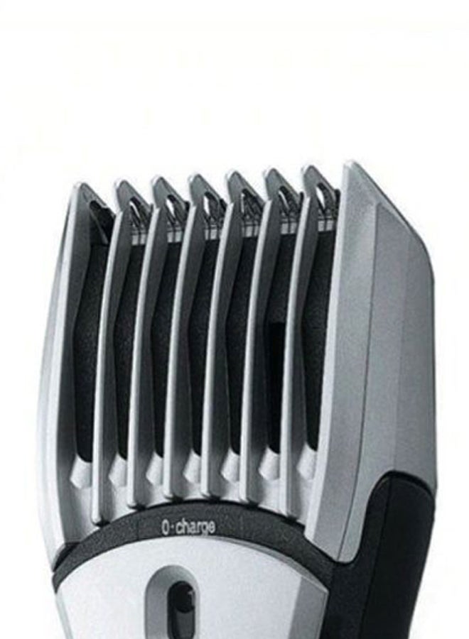Panasonic - Rechargeable Hair Trimmer Black/Silver - Image 1