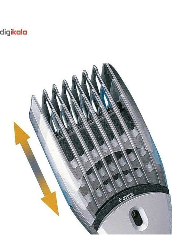 Panasonic - Rechargeable Hair Trimmer Black/Silver - Image 1