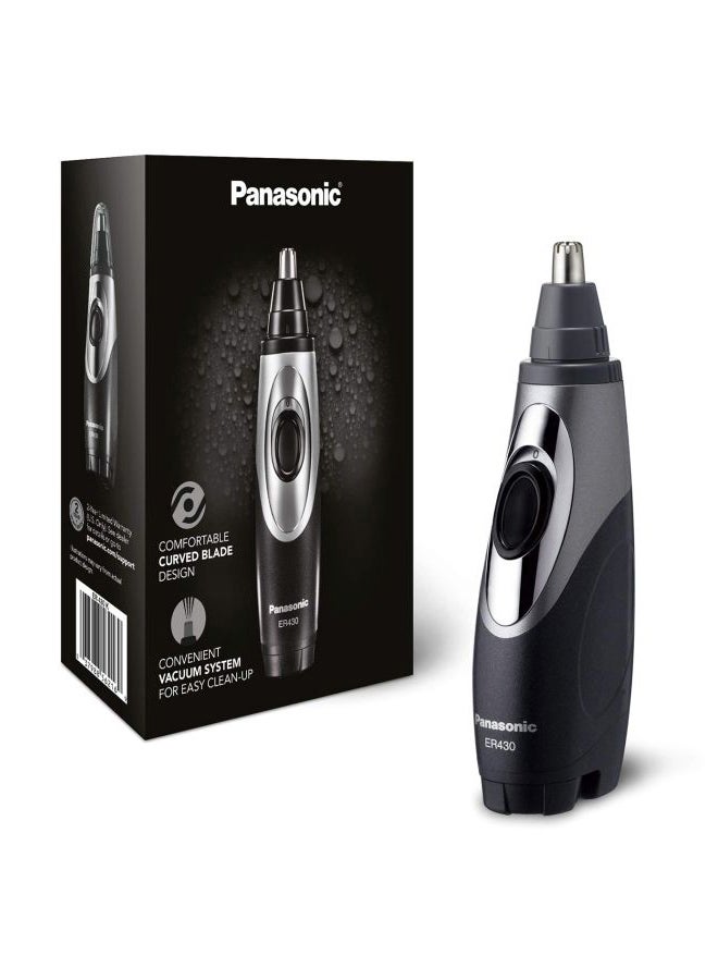 Panasonic - Nose and Ear Hair Trimmer Black/Silver - Image 1