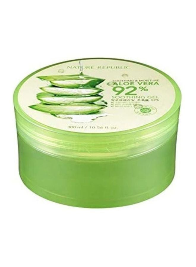 NATURE REPUBLIC - Aloe Vera Soothing Moisture Gel 300ml - Image 1