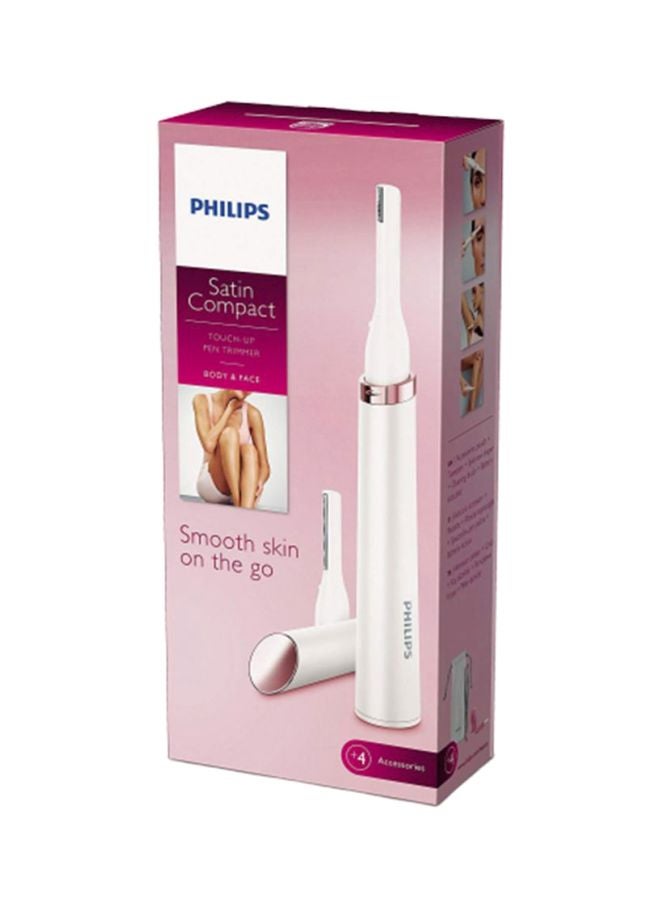 Philips Satin Compact Precision Trimmer White/Gold - Image 4