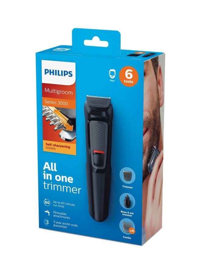 Philips - 6-In-1 Multi Trimmer Kit Black/Grey - Image 1