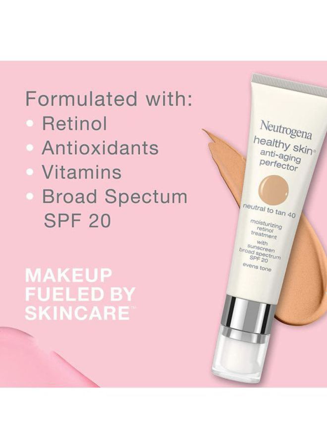 Neutrogena Healthy Skin Anti-Aging Perfector SPF20, 30 ml Tan to Medium 50 30ml  - Image 5