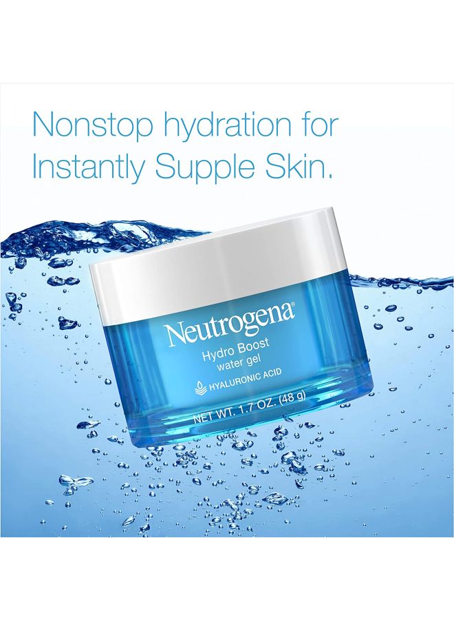 نيوتروجينا جل مائي للوجه هيدروبوست يحتوي على حمض الهيالورونيك أزرق 1.7 ozأوقية - Image 5