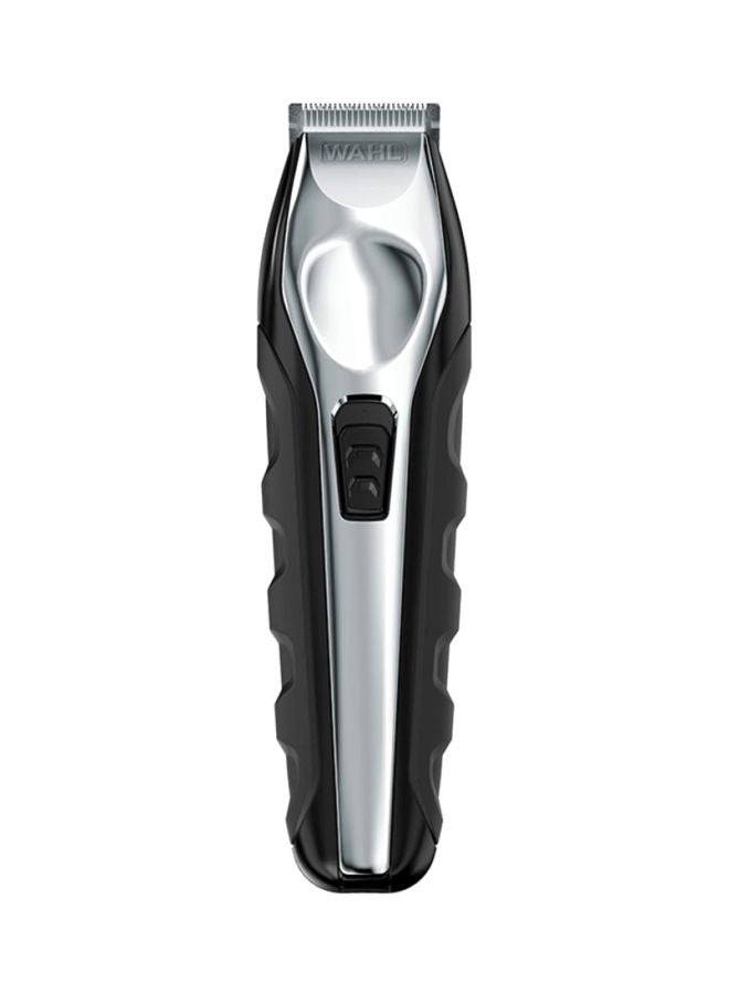 WAHL - 14 Piece Lithium ion Multi-Purpose Grooming Kit Black/Silver - Image 1