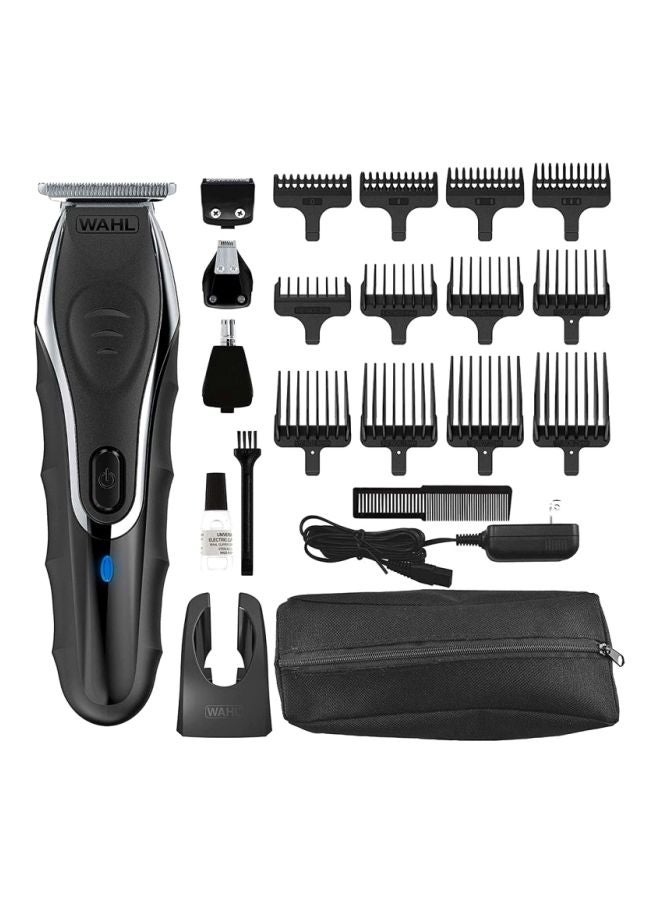 WAHL - Aqua Blade Hair Trimmer With 4 Head Black - Image 1