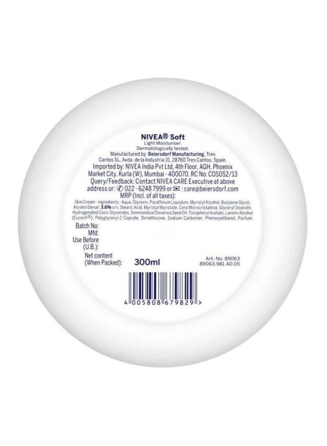 Nivea - Soft Moisturising Cream 300ml - Image 1