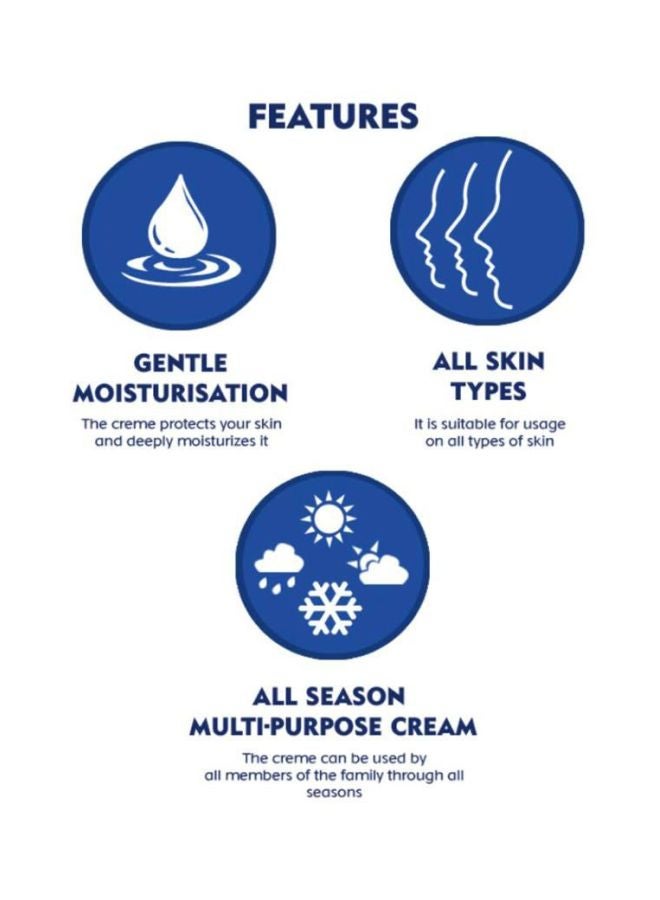 Nivea Moisturizing Cream Blue 400ml - Image 4