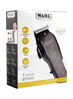 WAHL 5-In-1 Taper 2000 Hair Trimmer Kit Black/Yellow/White  - Image 4