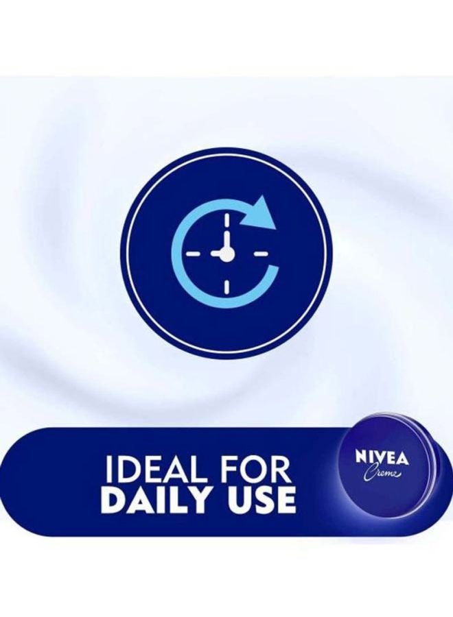 Nivea Pack Of 3 Moisturizing Cream Set Blue 3x29grams - Image 5