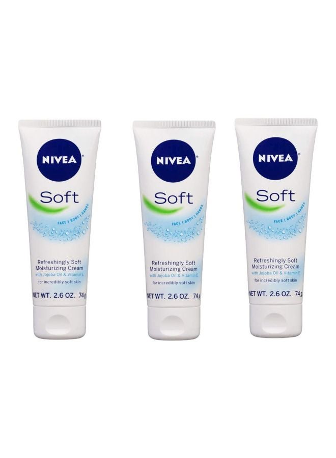 نيفيا كريم الترطيب سوفت من 3 قطع 2.6 ozأوقية - Image 1