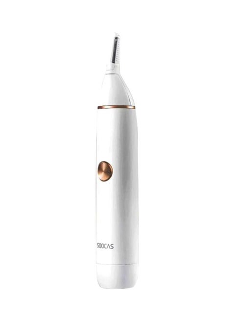 Nose Hair Trimmer White/Gold