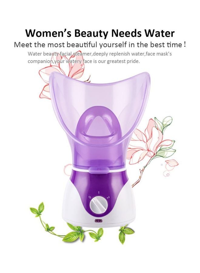 Sharpdo Facial Steamer Kit Purple/White 27cm  - Image 4