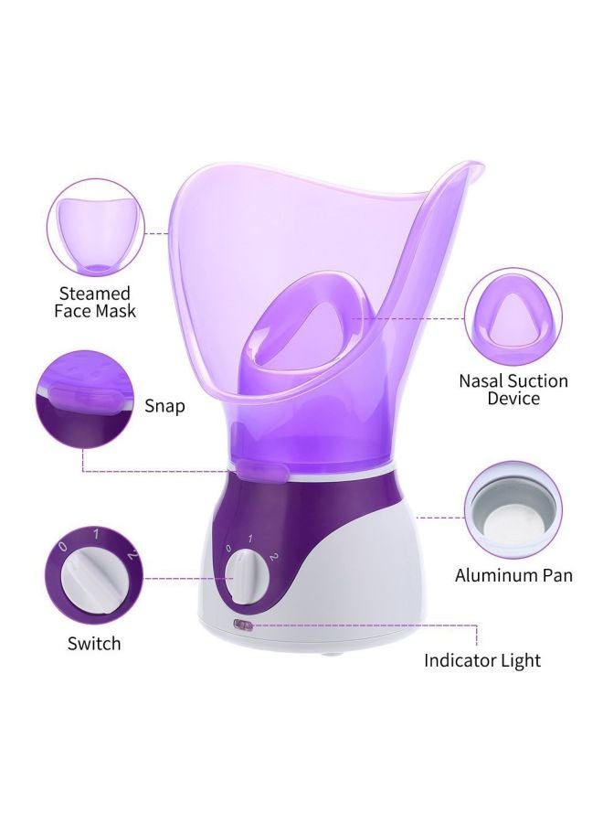 Sharpdo Facial Steamer Kit Purple/White 27cm  - Image 5
