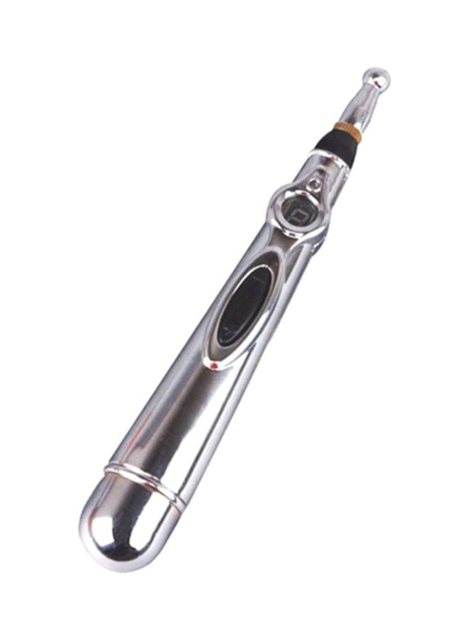 شاربدو قلم تدليك للأغراض العلاجية أسود/ فضي 20x3سم - Image 1