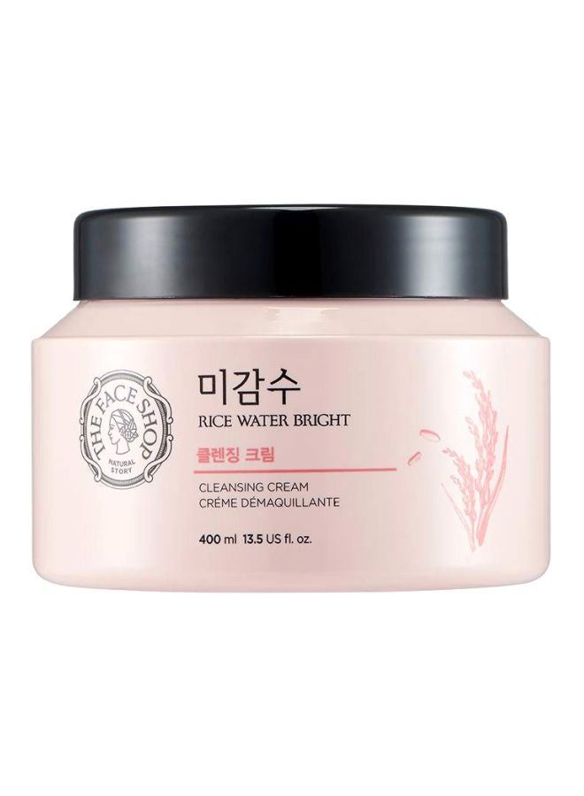 THE FACE SHOP Rice Water Bright Cleansing Cream 400ml - Image 1