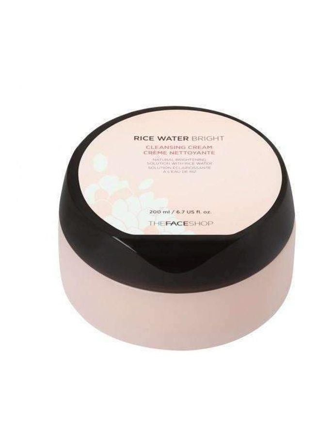 THE FACE SHOP Rice Water Bright Cleansing Cream 400ml - Image 2