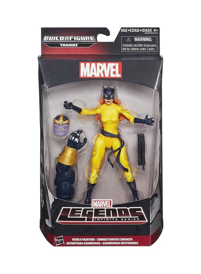 HASBRO - GAMING - Marvel Legends Infinite Fierce Fighters Hellcat Figure - Image 1