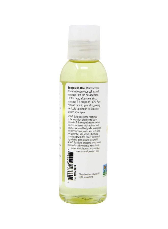 Now Foods - Sweet Almond Oil 118ml - Image 1