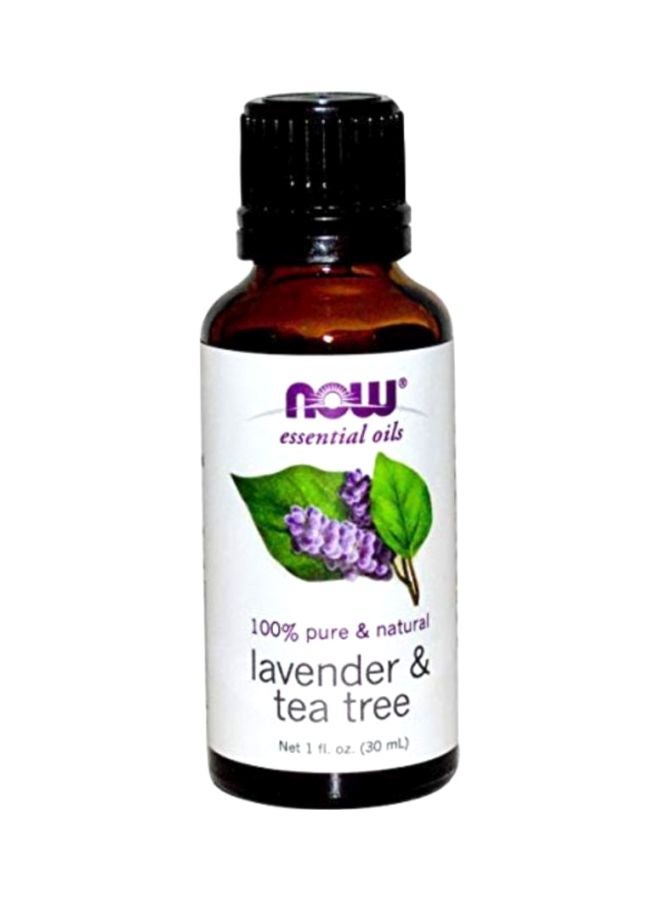 Now Foods Lavender And Tea Tree Essential Oil 30ml  - Image 1