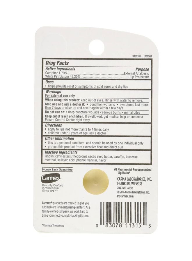 CARMEX Moisturizing Lip Balm 7.5grams - Image 2