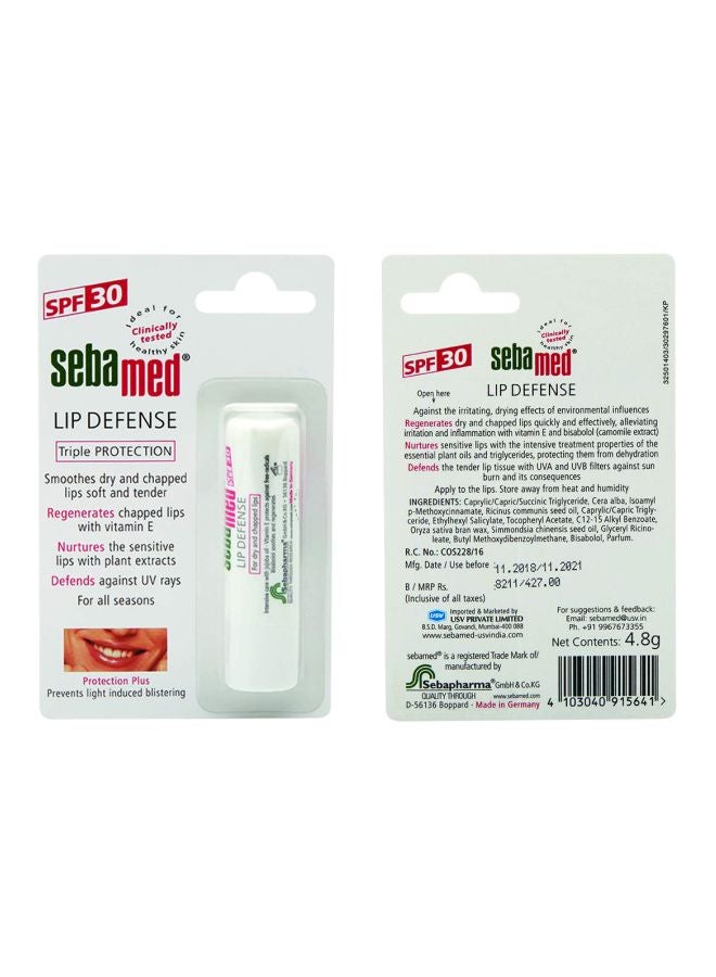 Sebamed Lip Defense SPF 30 4.8grams - Image 2