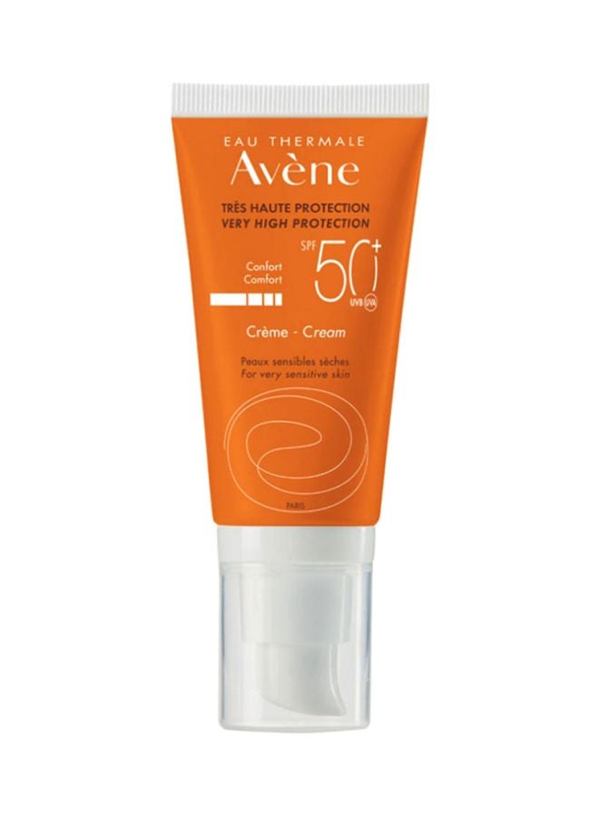 Avene Very Sensitive Skin SPF 50 Plus Cream 50ml - Image 1