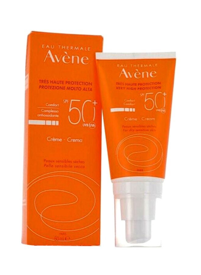 Avene Very Sensitive Skin SPF 50 Plus Cream 50ml - Image 2