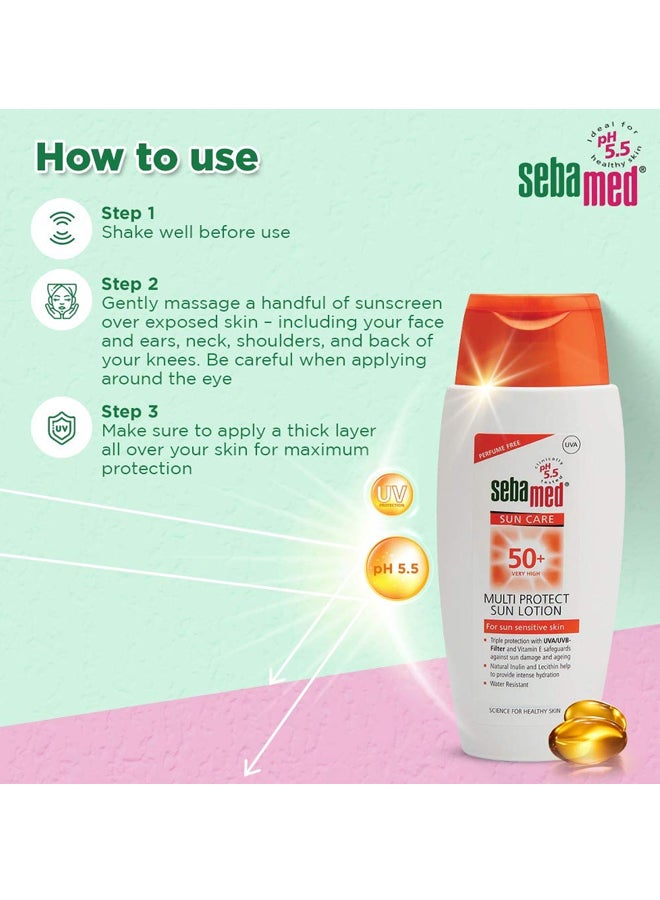Sebamed Multi Protect Sun Lotion 150ml - Image 4