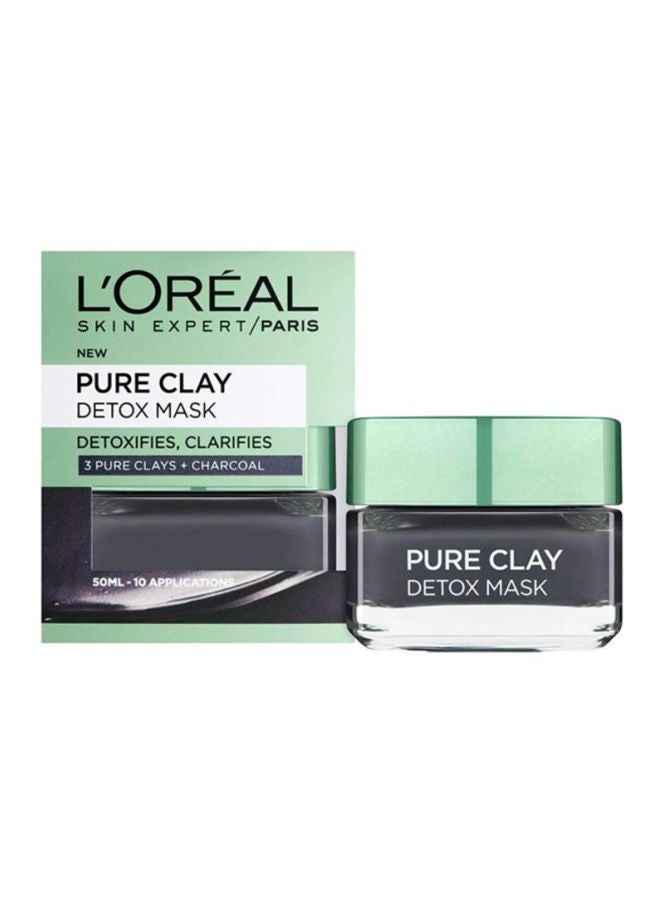 Pure Clay Mask With Charcoal 50ml
