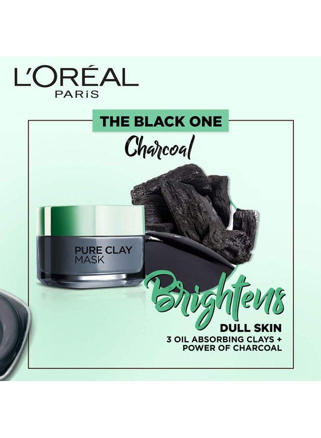 Pure Clay Mask With Charcoal 50ml