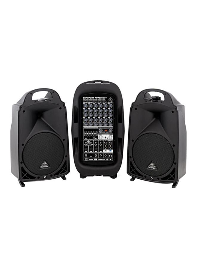 behringer Portable Personal Audio System PPA2000BT Black - Image 1