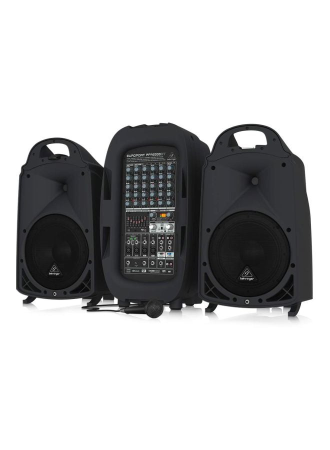 behringer Portable Personal Audio System PPA2000BT Black - Image 3