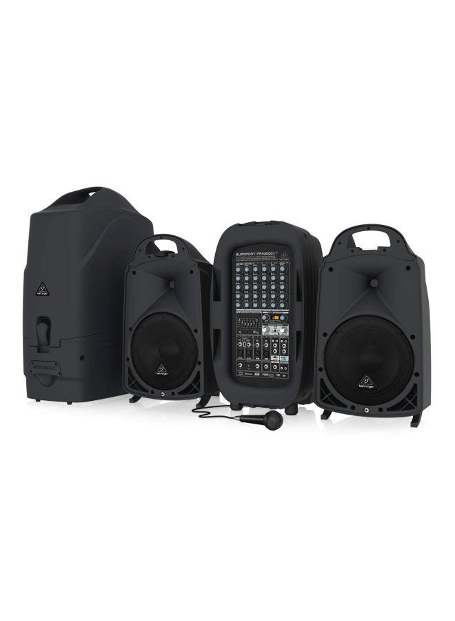 behringer Portable Personal Audio System PPA2000BT Black - Image 5