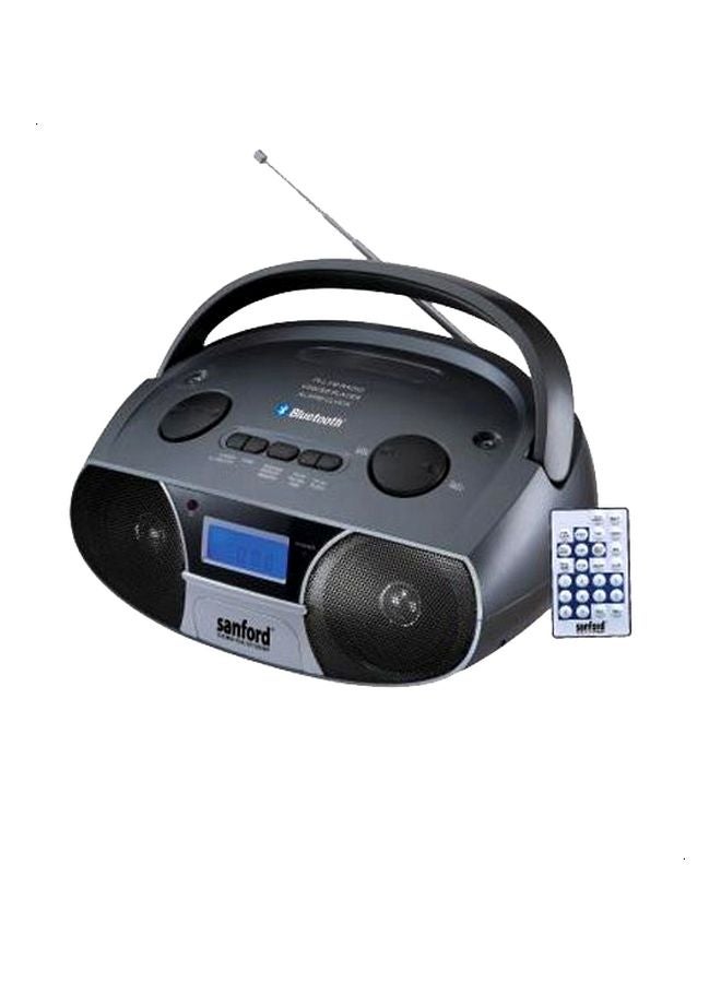 Portable Radio With Remote SF3304PR BS Black/Silver