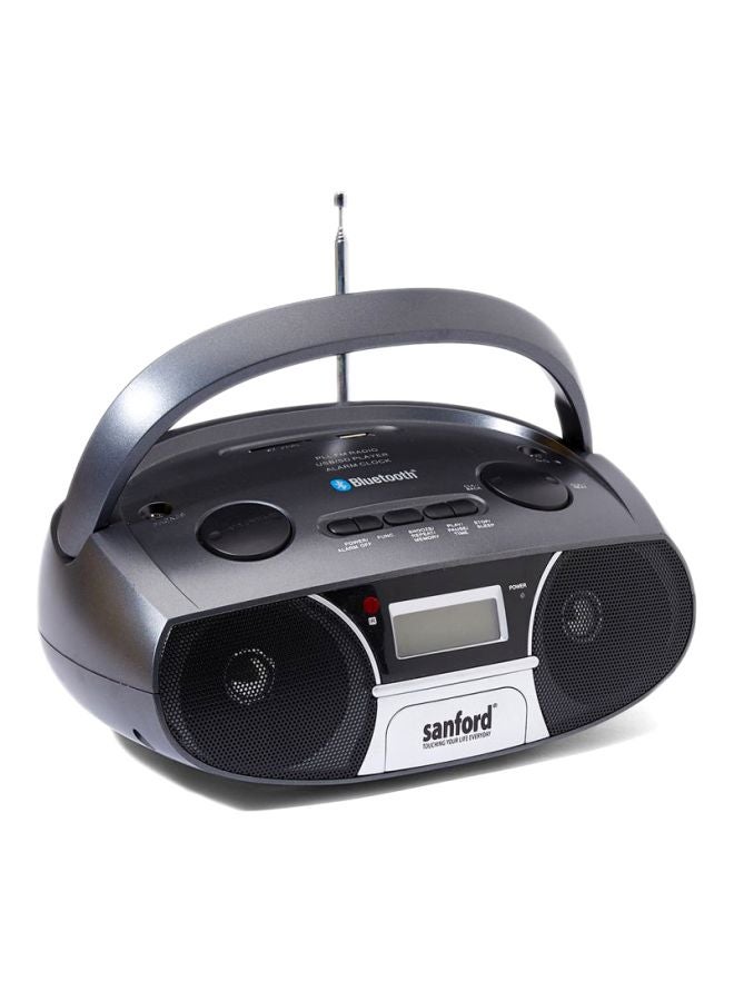Portable Radio With Remote SF3304PR BS Black/Silver