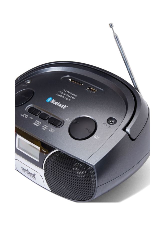 Portable Radio With Remote SF3304PR BS Black/Silver