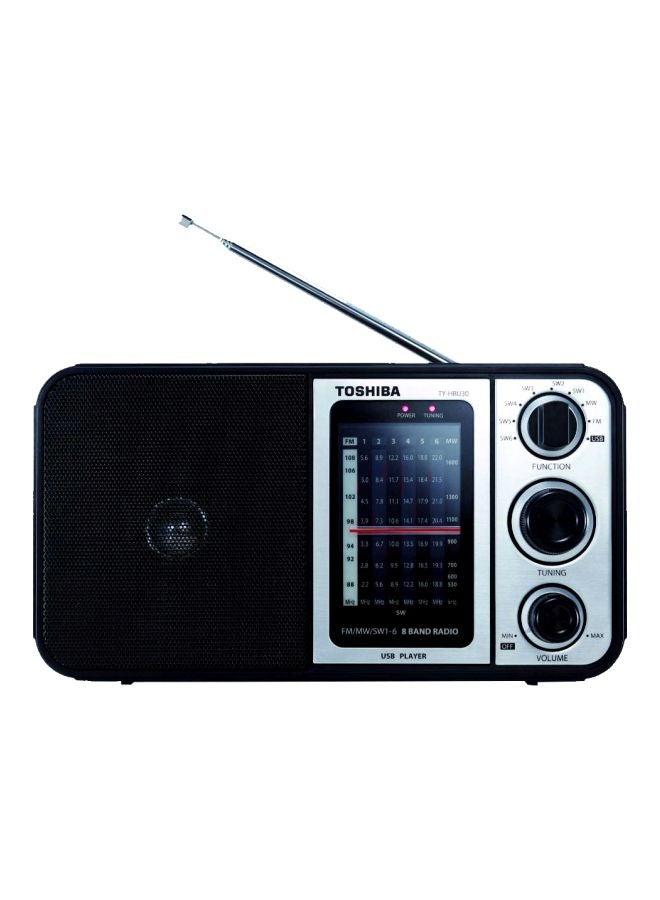 راديو يحتوي على FM/AM/SW/USB TY-HRU30 أسود/ رمادي - v1616937799/N13587328A_1