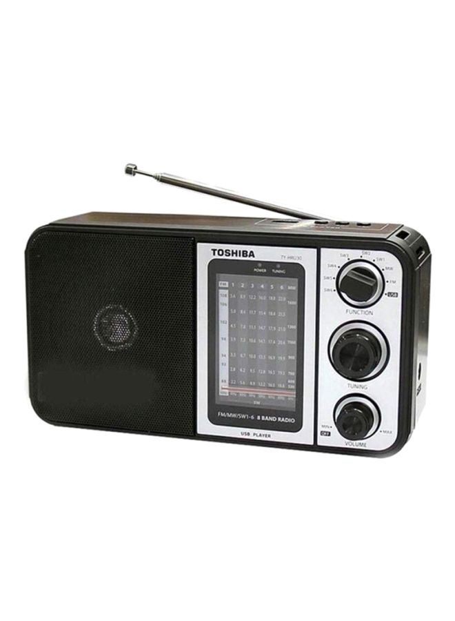 راديو يحتوي على FM/AM/SW/USB TY-HRU30 أسود/ رمادي - v1616937799/N13587328A_2