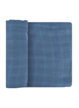 Deluxe Muslin Swaddle Single  Blue Dusk - v1616937842/N43302516A_2