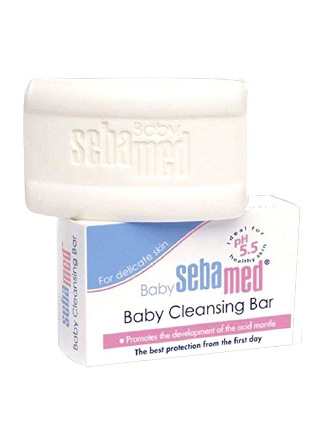 Sebamed Pack Of 2 Baby Cleansing Bar White 150grams - Image 3