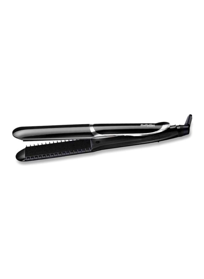 babyliss Sleek Control Hair Straightener For Women | Built-in 35mm Elongated Tourmaline Ceramic Plates | 6 Adjustable Heat Settings From 140-235°C | Removable Comb & Auto Shut Off | ST397SDE Black  - Image 3