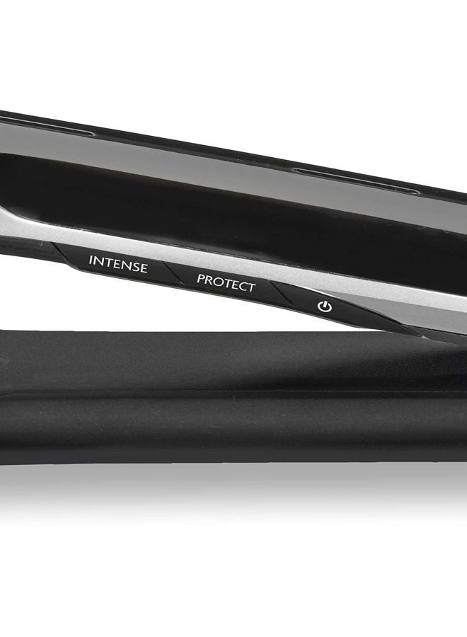 Sleek Control Hair Straightener For Women | Built-in 35mm Elongated Tourmaline Ceramic Plates | 6 Adjustable Heat Settings From 140-235°C | Removable Comb & Auto Shut Off | ST397SDE Black